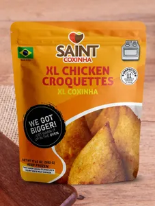 Receita de Família de Santa Coxinha - XL Coxinha - Só Aquecer! (5 pacotes)