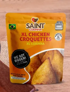 Saint Coxinha's Family Recipe XL Coxinha - Just Warm it! (2 Packs)