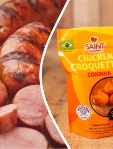 Pacote Santa Coxinha: Linguiça Natural Toscana + Coxinha (3kg)