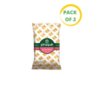 Biscoito Salgadinho Presuntinho Piraquê 2 x 100g