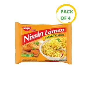 Nissin Lamen Galinha Caipira 4 x 85g