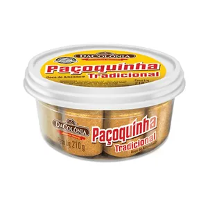 Paçoquinha Rolha Tradicional DaColônia 210g