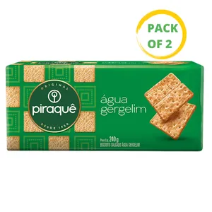 Biscoito Agua Gergelim Piraquê 2 x 215 g