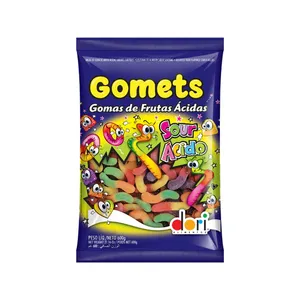 Gomets Gusanos Sabor A Frutas Acidas Surtidas Dori 600g