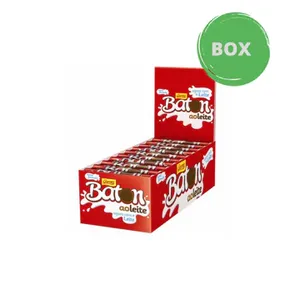 Baton Bastao Chocolate Leite Box 30 x 16g 480G