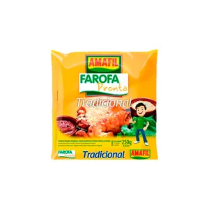 Farofa Mandioca Tradicional Amafil 250g