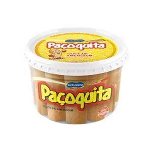 Paçoca Rolha Paçoquita 25 Und Santa Helena 550g