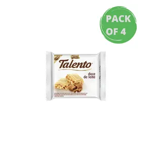 Chocolate Talento Branco Com Doce De Leite Garoto 4 x 90g