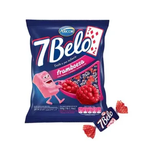 Bala Sete Belo Framboesa Arcor 500g