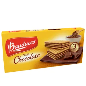 Biscoito Wafer Recheio Chocolate Bauducco 4 x 140g
