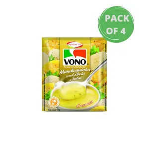 Sopa de Mandioquinha Cebola e Salsa Vono 4 x 17 Gr.