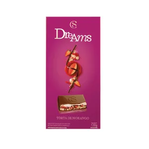Tablete Dreams Torta De Morango Cacaushow 130 Gr.