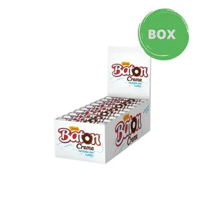 Baton Bastao Recheado Leite Box 30 x 16g 480G