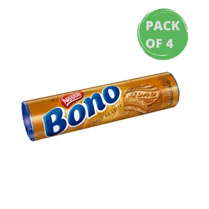 Biscoito Recheado Doce de Leite BONO® 4 x 90 g